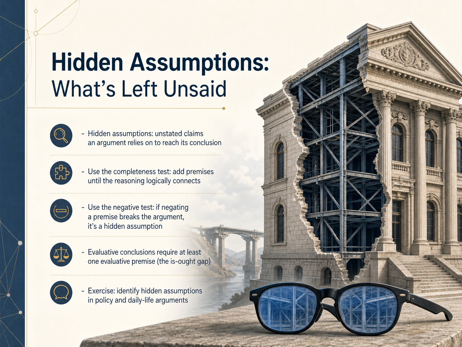 Hidden Assumptions: What's Left Unsaid