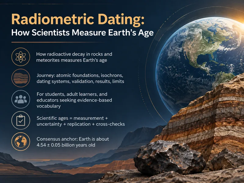 Radiometric Dating: Measuring Earth's Age — digital-human course
