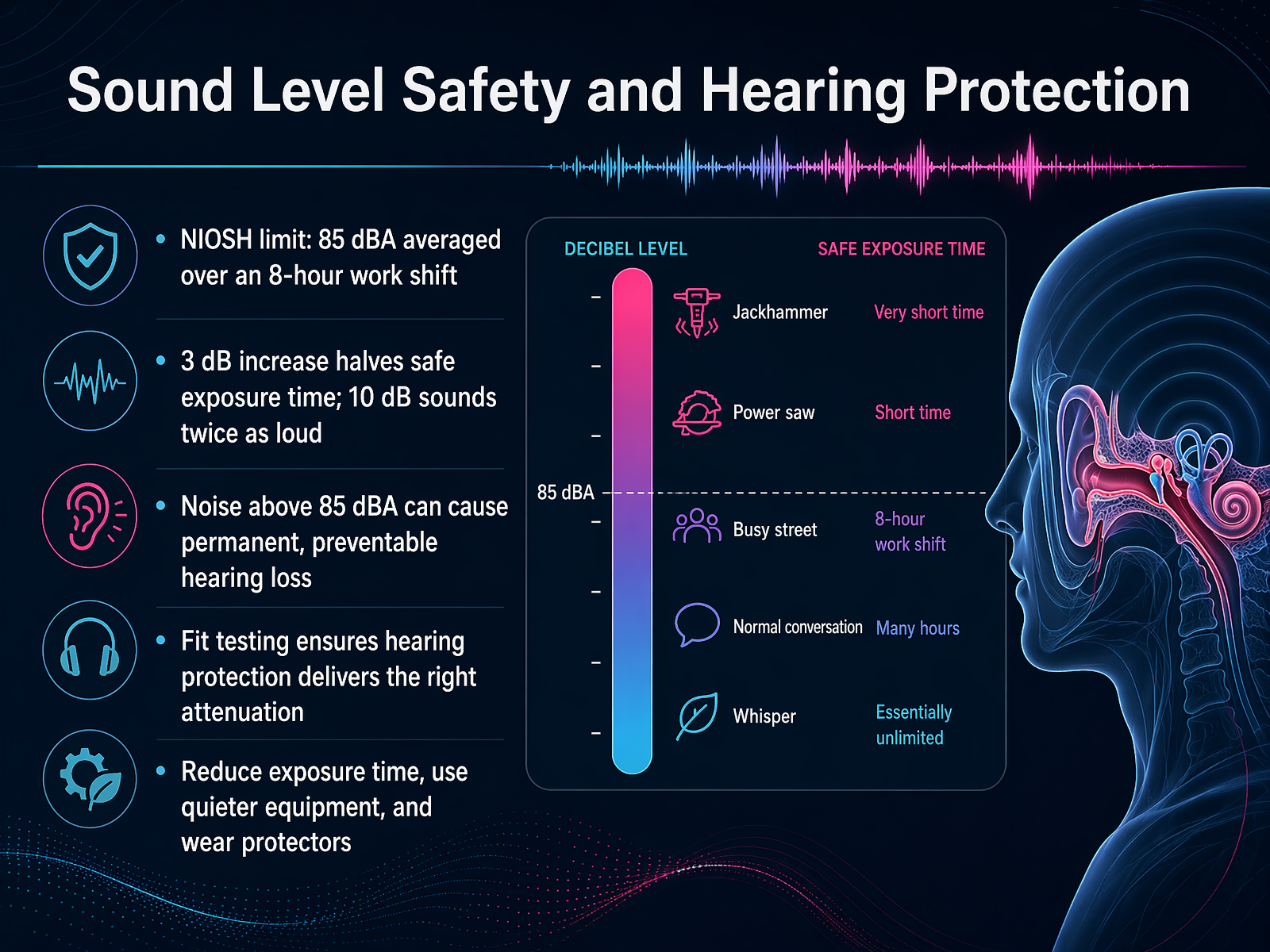 Sound Level Safety and Hearing Protection