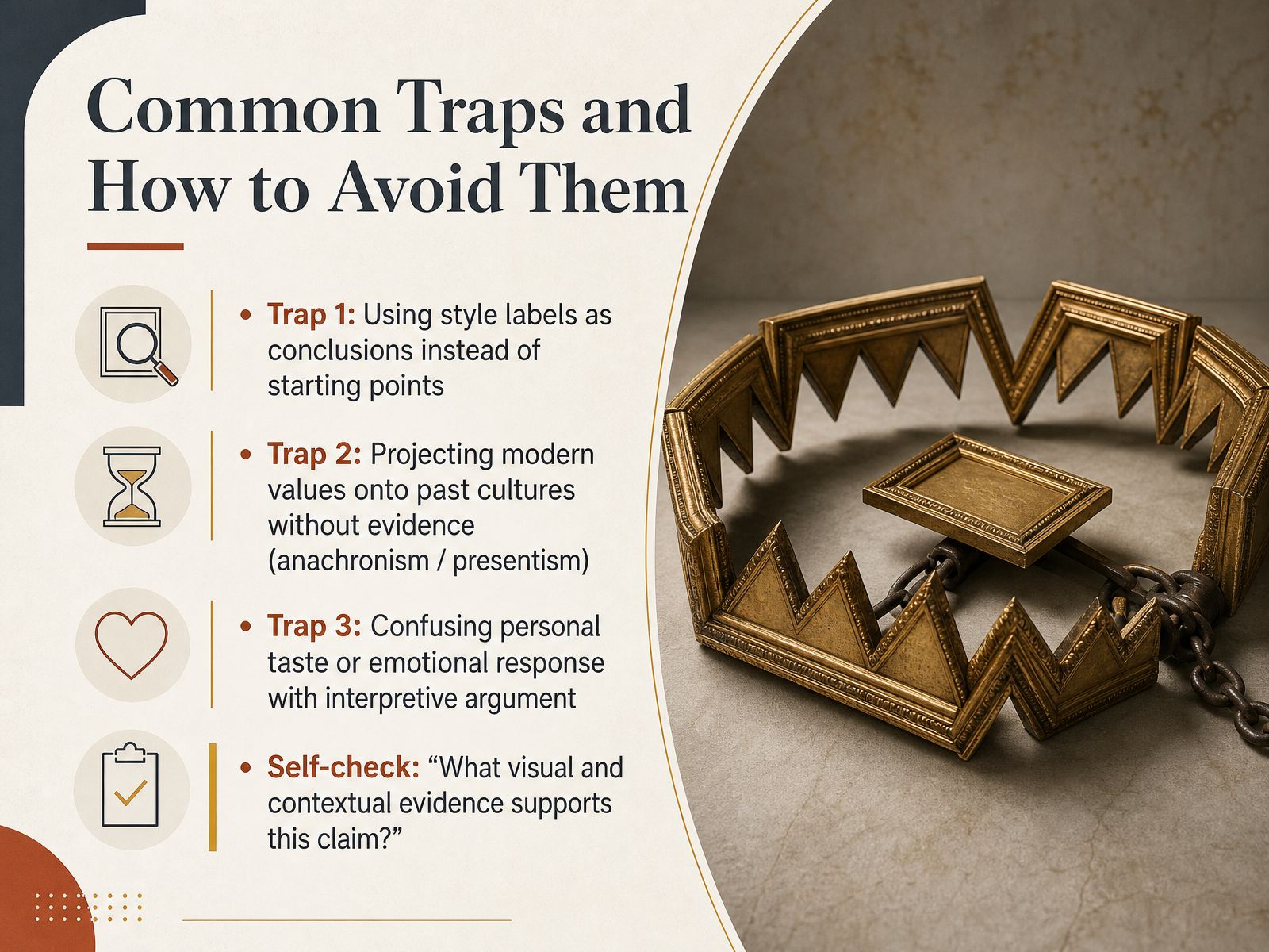 Common Traps and How to Avoid Them
