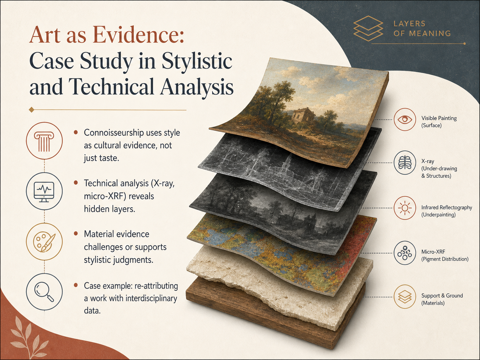 Art as Evidence: Case Study in Stylistic and Technical Analysis
