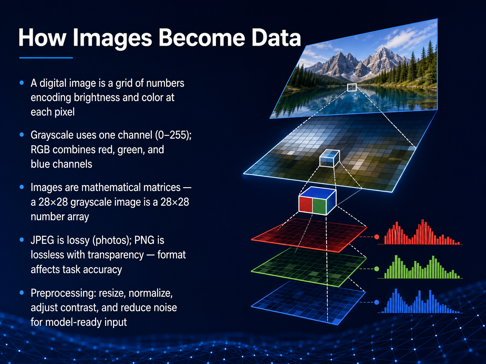 How Images Become Data