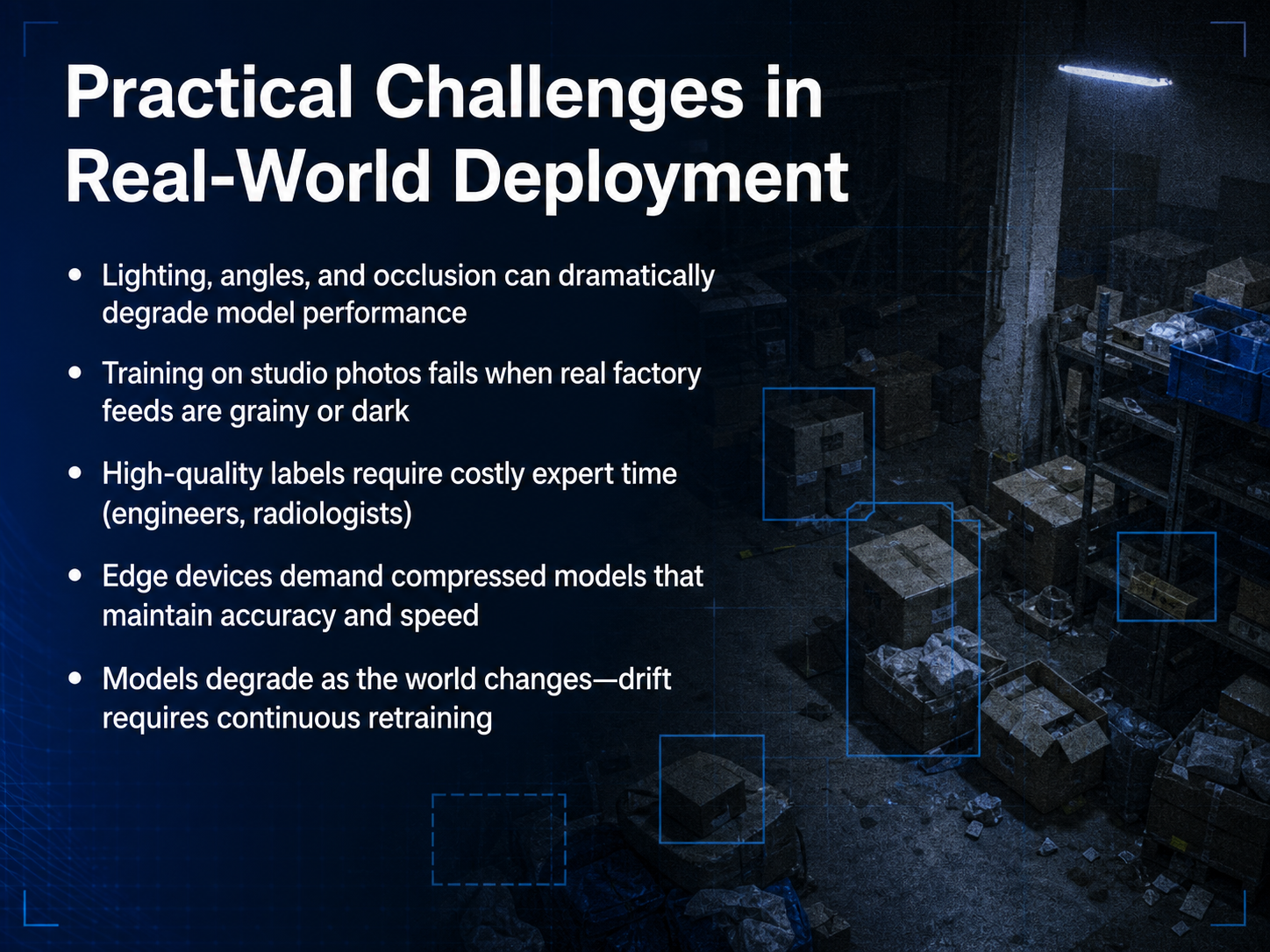 Practical Challenges in Real-World Deployment