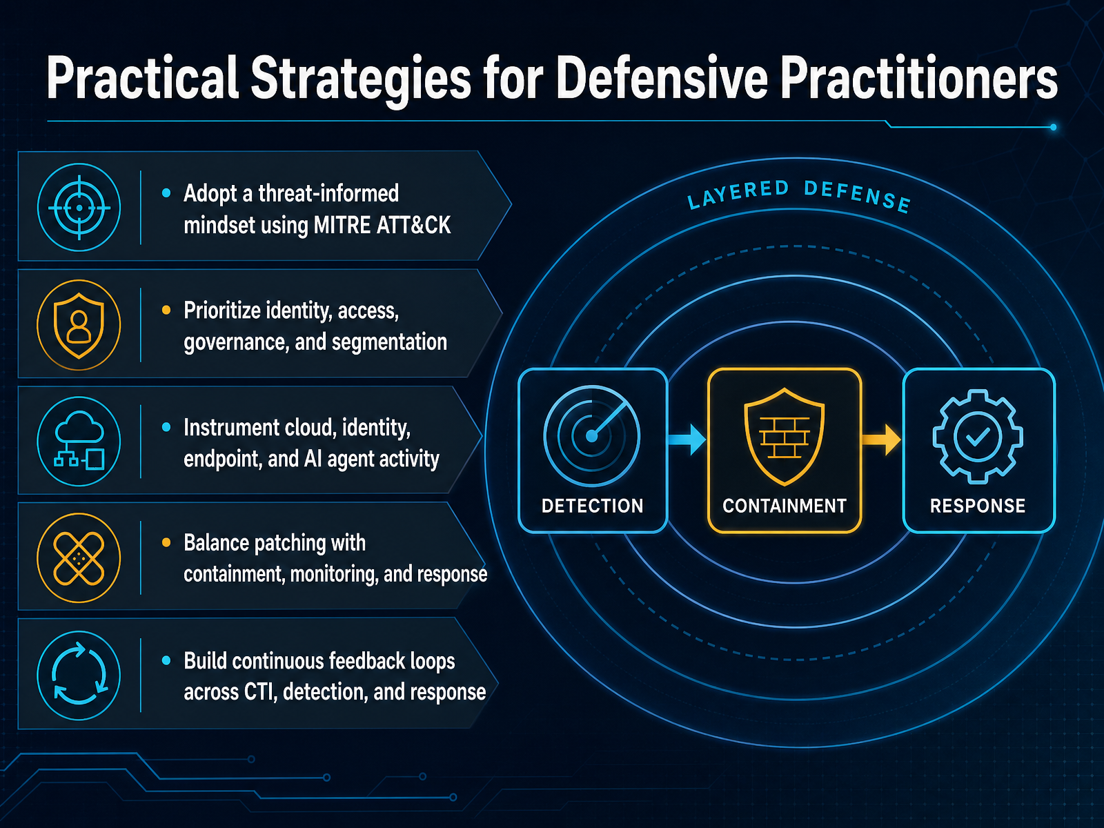 Practical Strategies for Defensive Practitioners