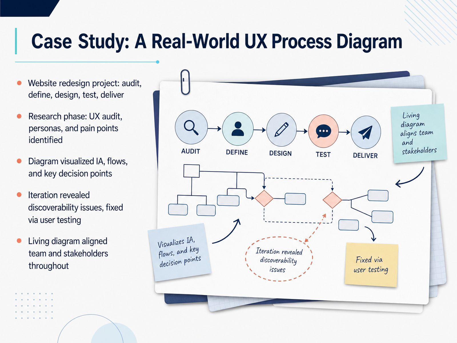 Case Study: A Real-World UX Process Diagram