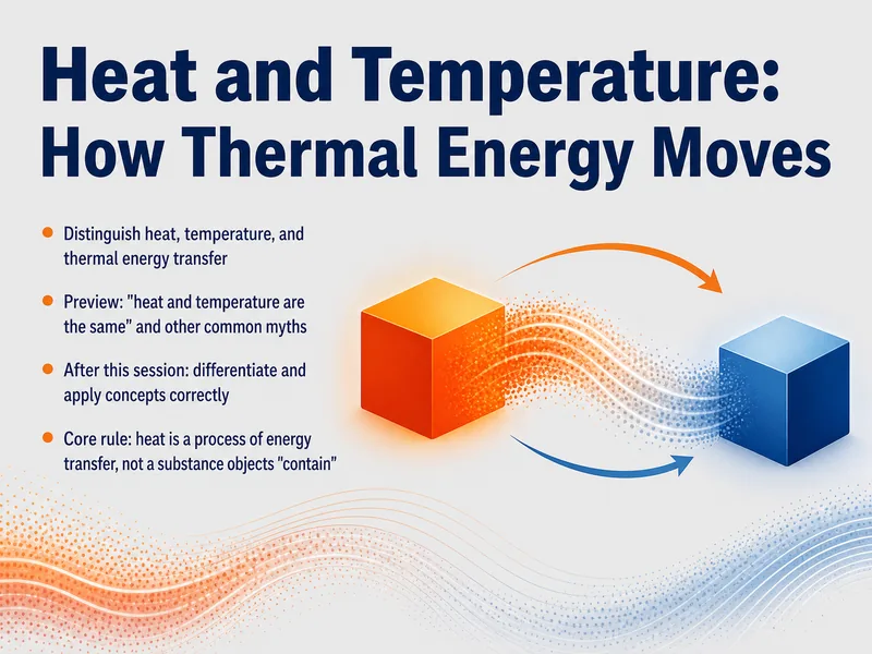 Thermal Energy Transfer — digital-human course