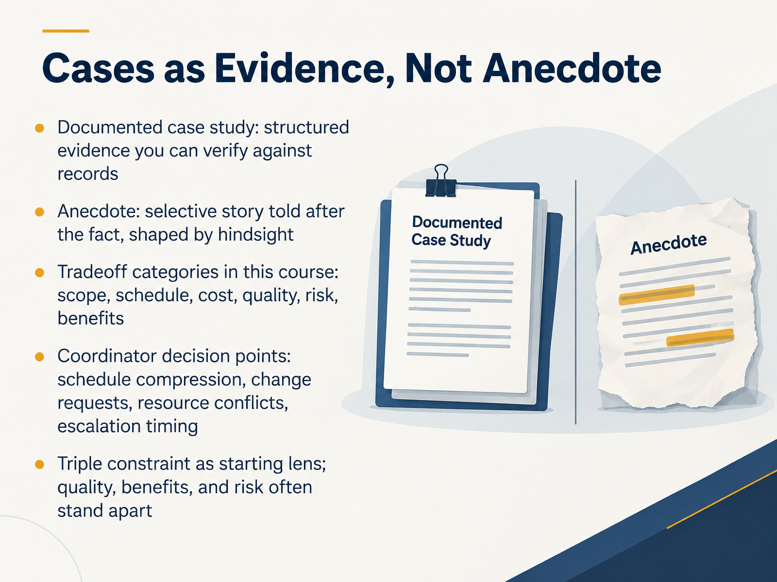 Cases as Evidence, Not Anecdote