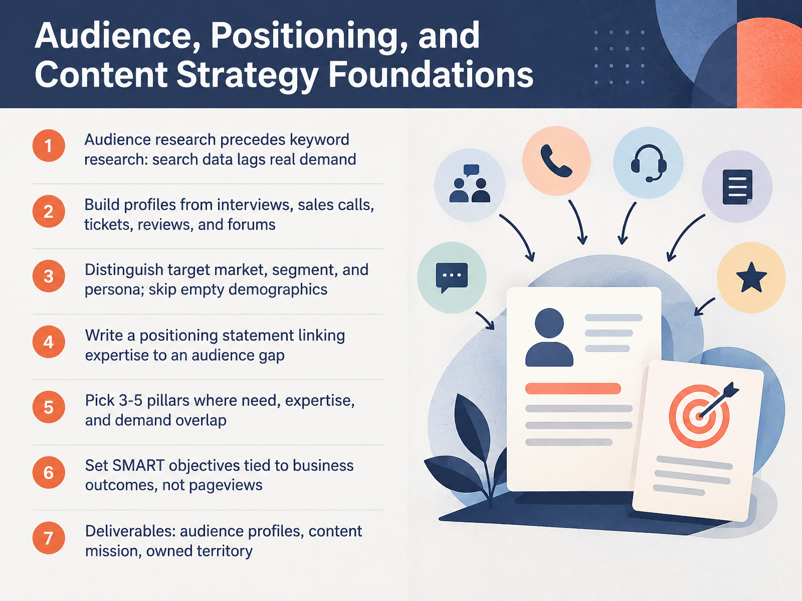 Audience, Positioning, and Content Strategy Foundations
