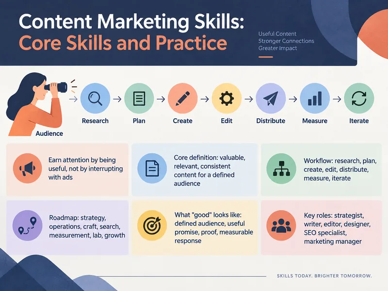 Content Marketing Skills and Practice — digital-human course