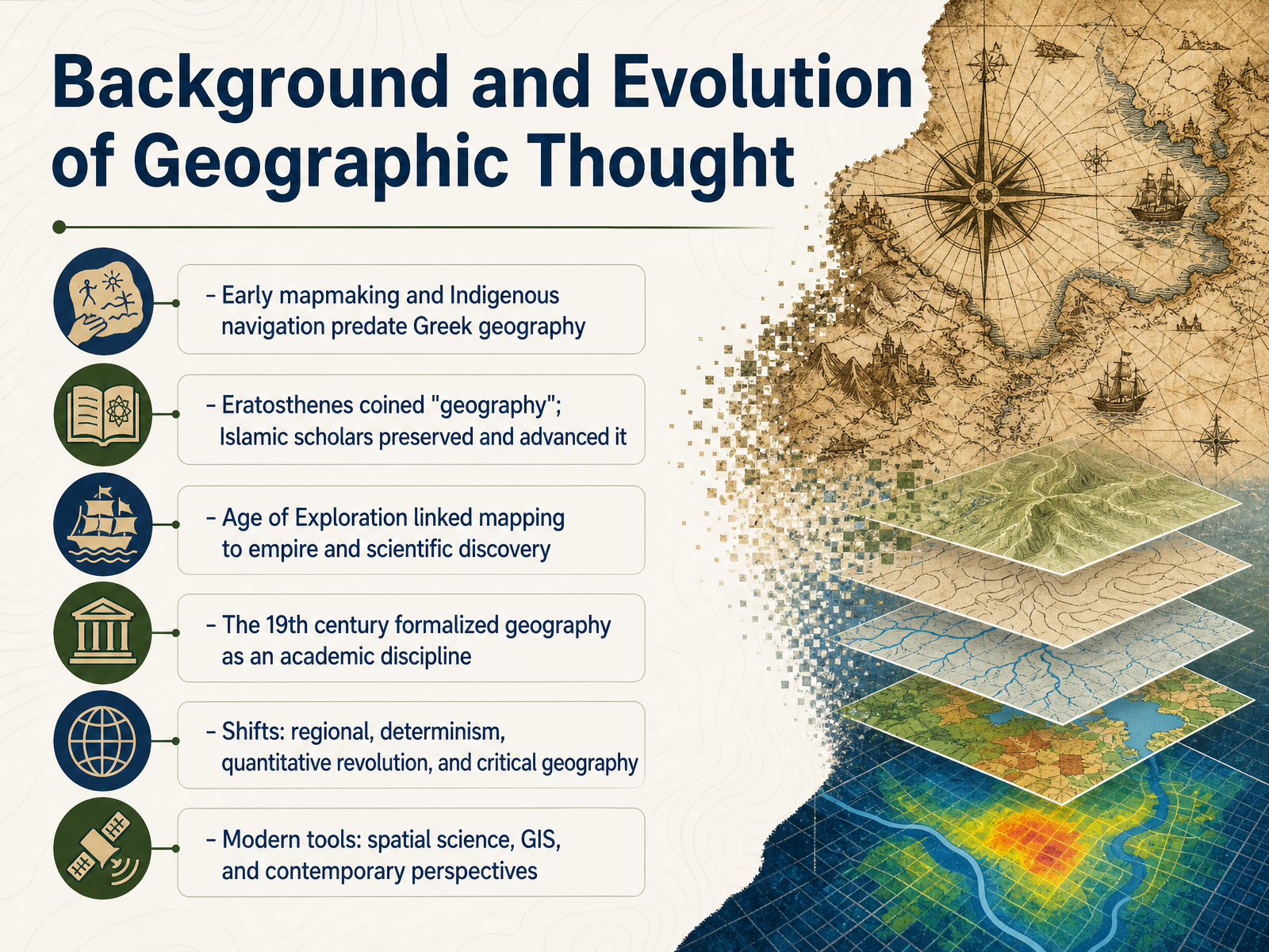 Background and Evolution of Geographic Thought