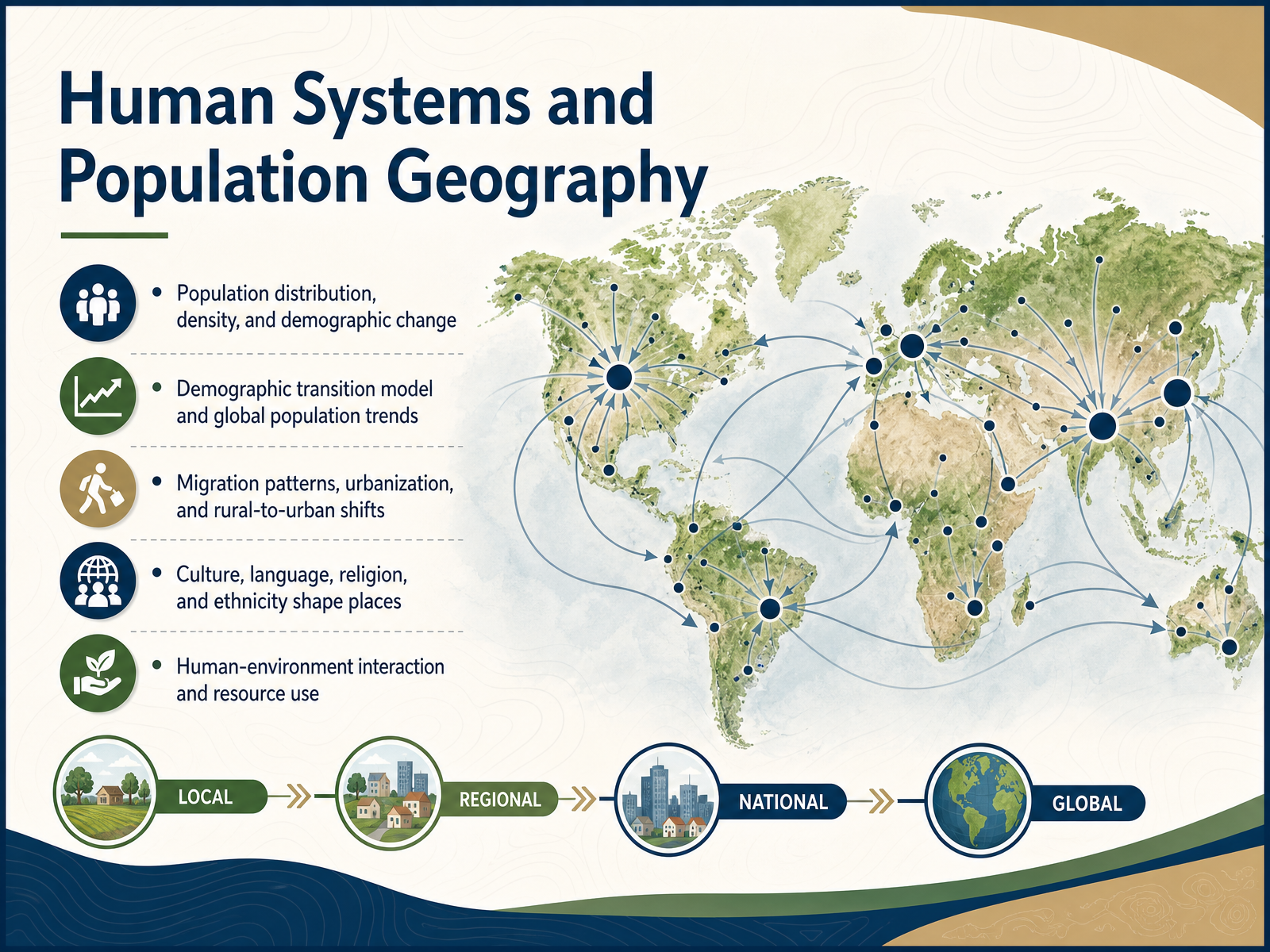 Human Systems and Population Geography