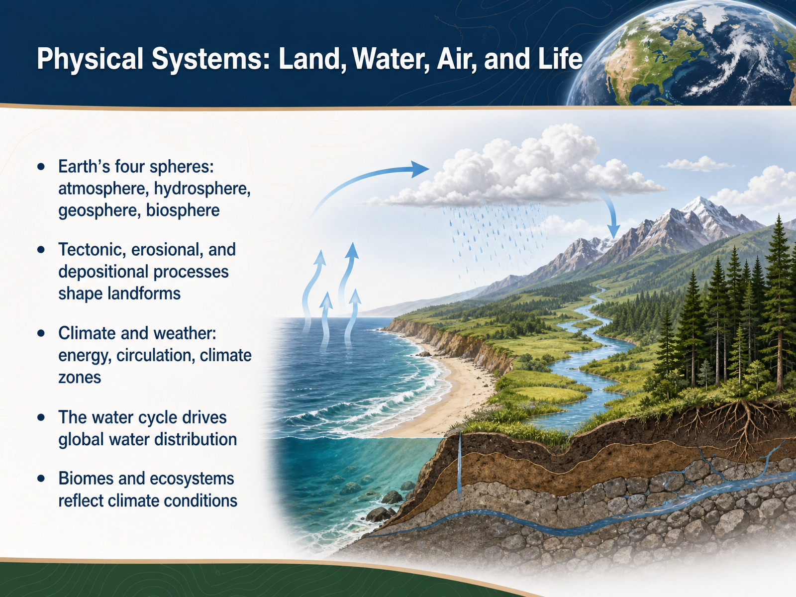 Physical Systems: Land, Water, Air, and Life