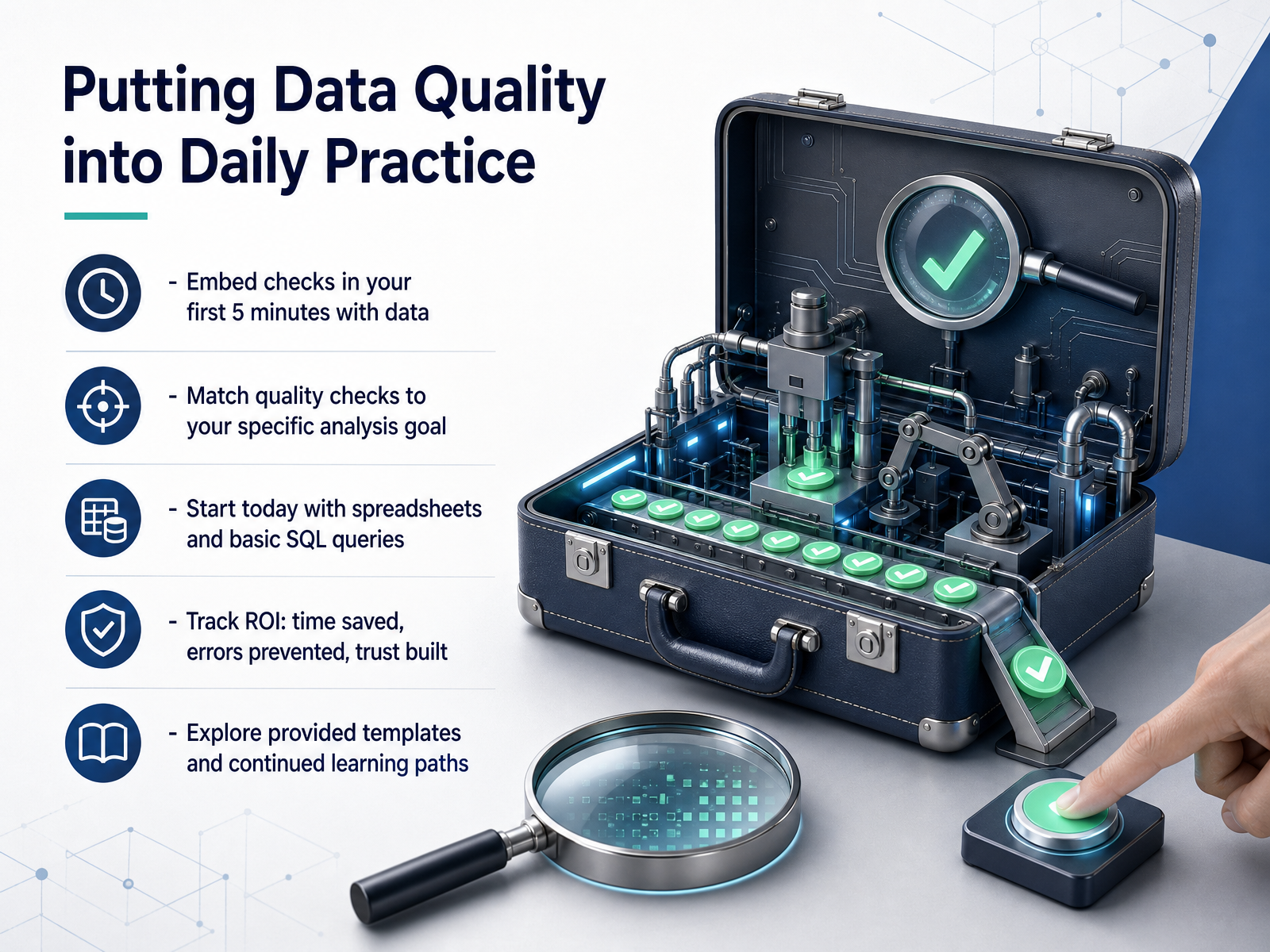 Putting Data Quality into Daily Practice