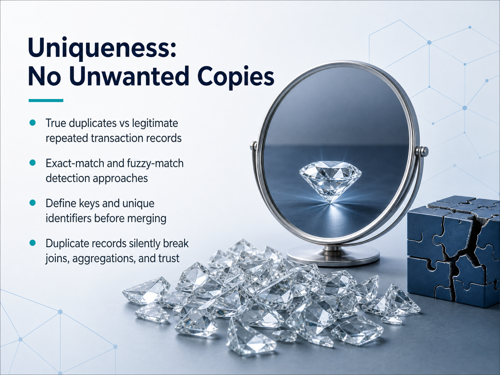 Uniqueness: No Unwanted Copies