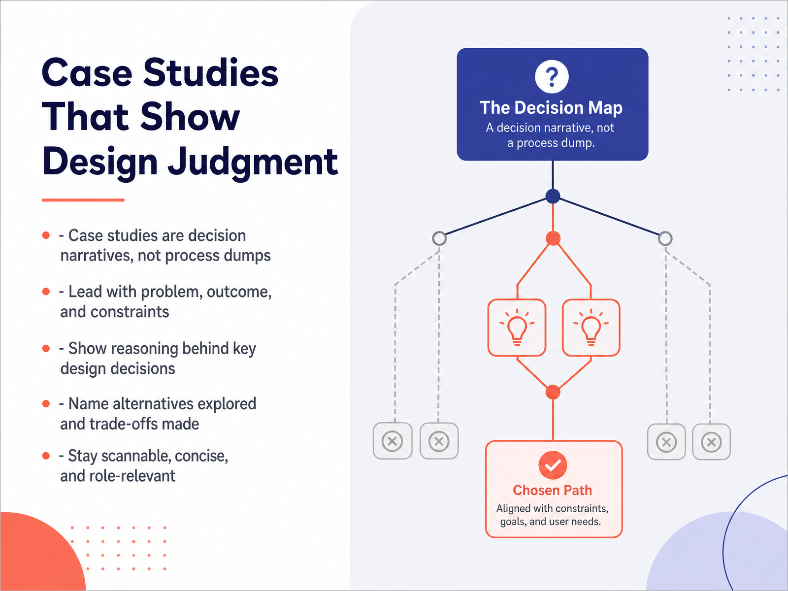 Case Studies That Show Design Judgment