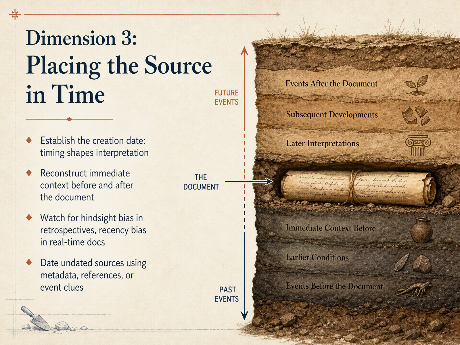 Dimension 3: Placing the Source in Time