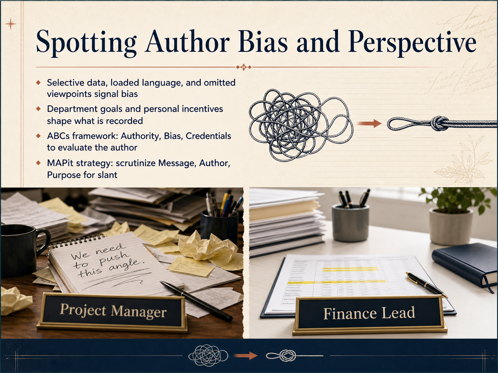 Spotting Author Bias and Perspective