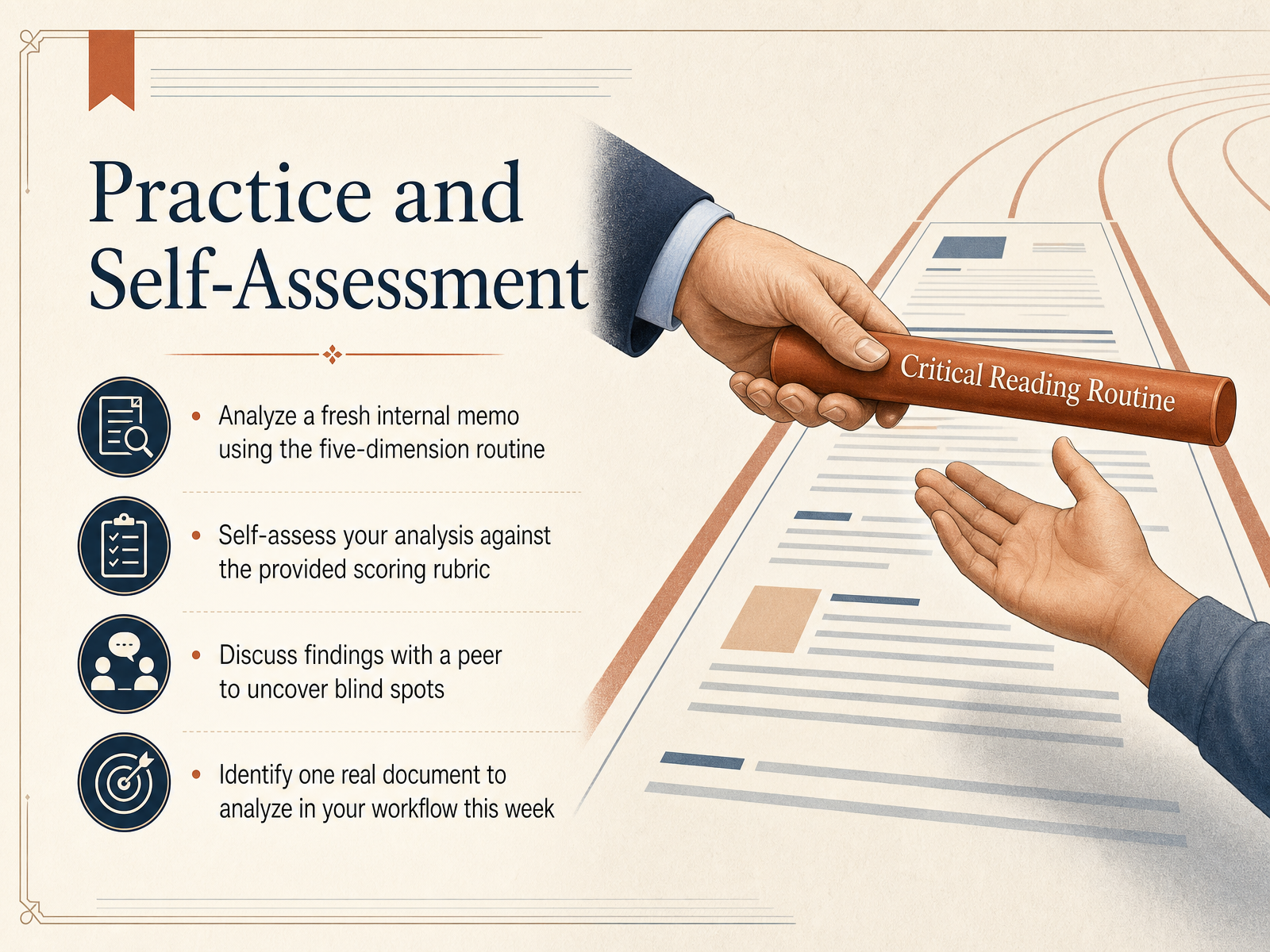 Practice and Self-Assessment