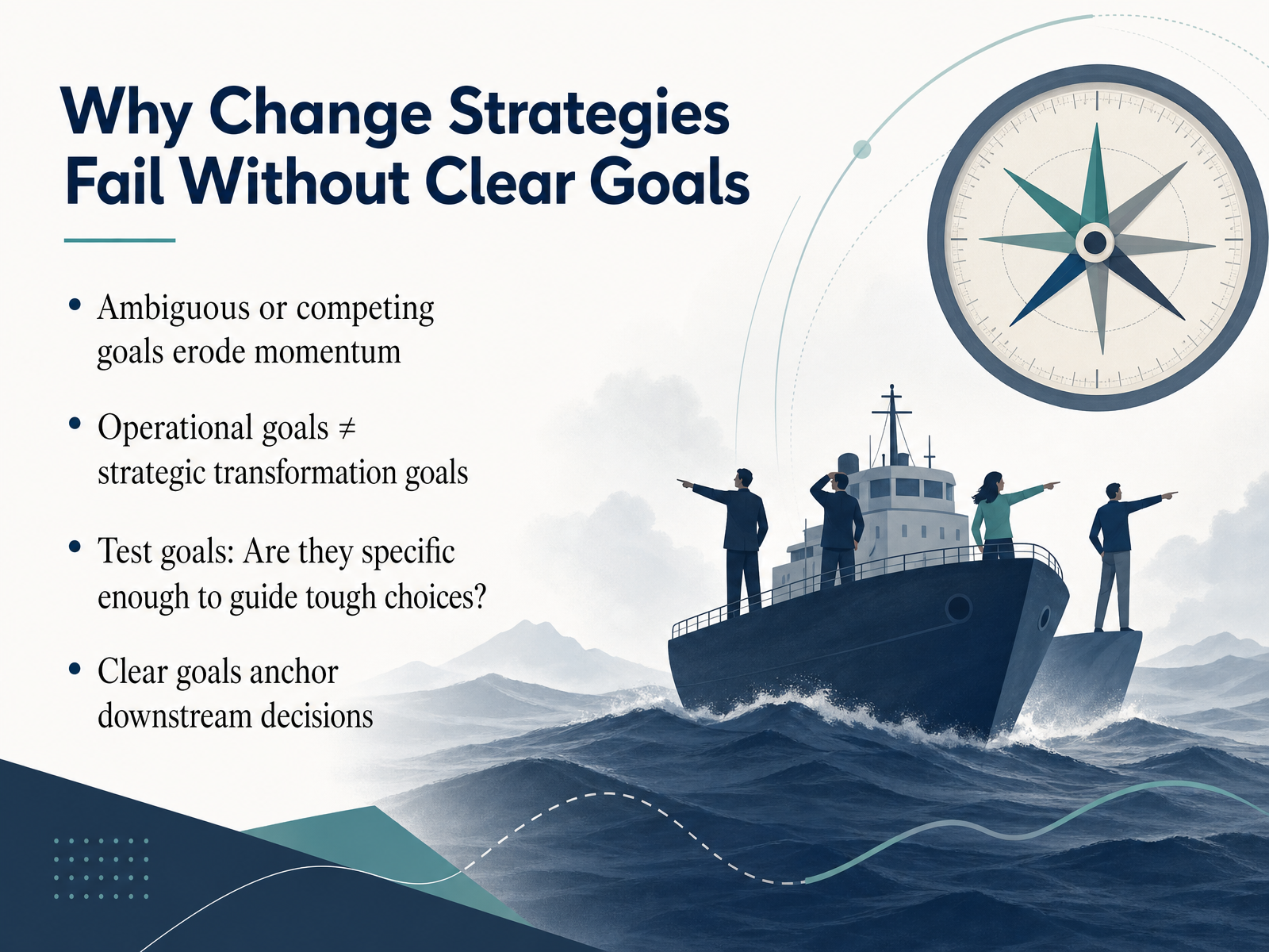 Why Change Strategies Fail Without Clear Goals