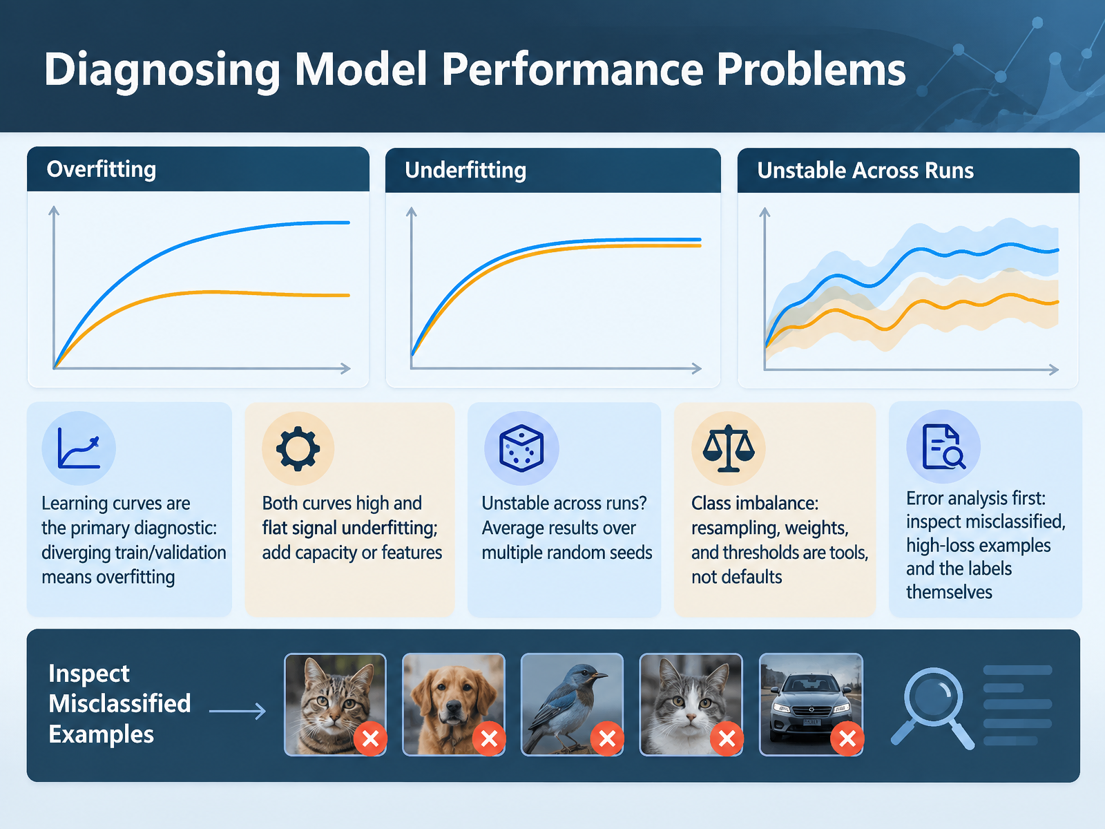 Diagnosing Model Performance Problems