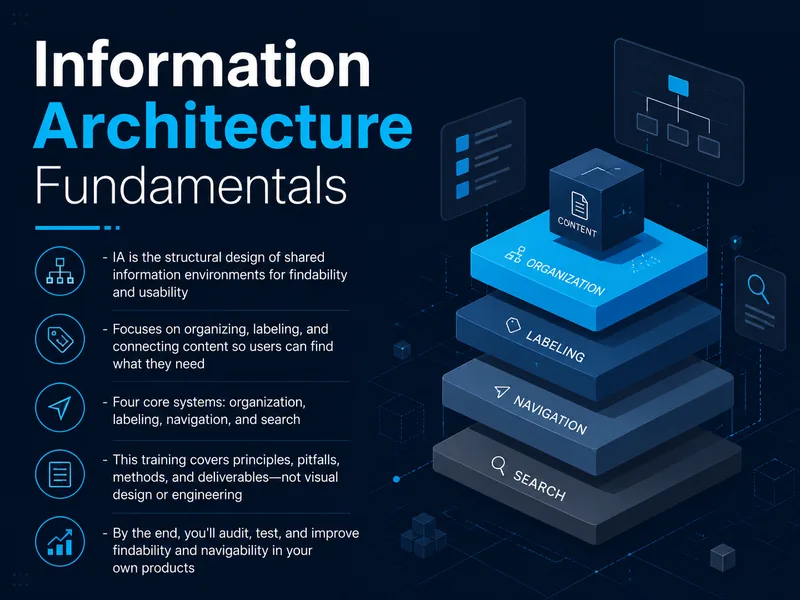 Information Architecture Fundamentals — digital-human course
