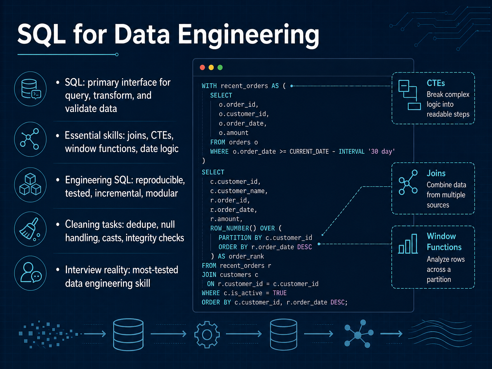 SQL for Data Engineering