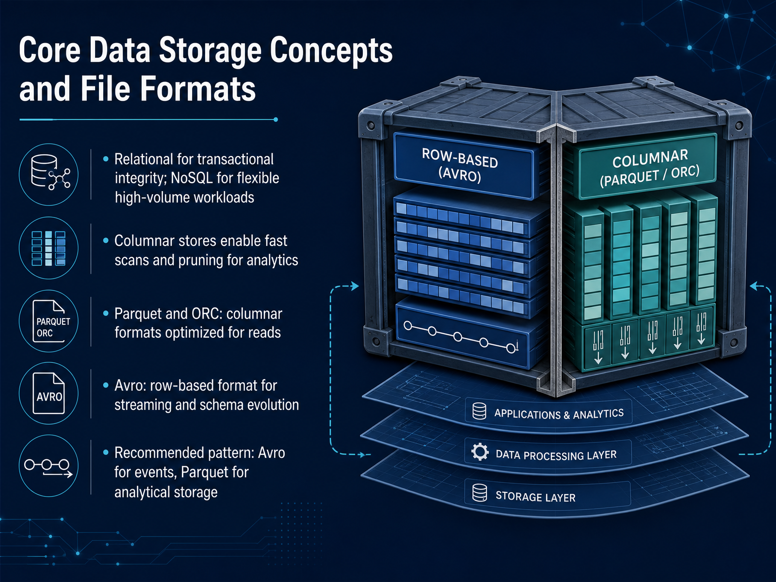 Core Data Storage Concepts and File Formats