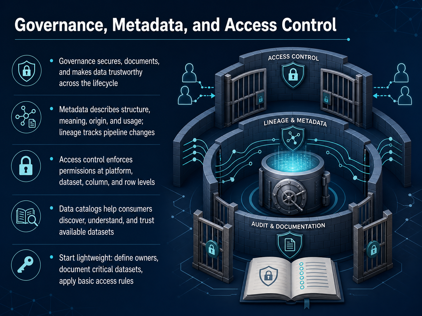 Governance, Metadata, and Access Control