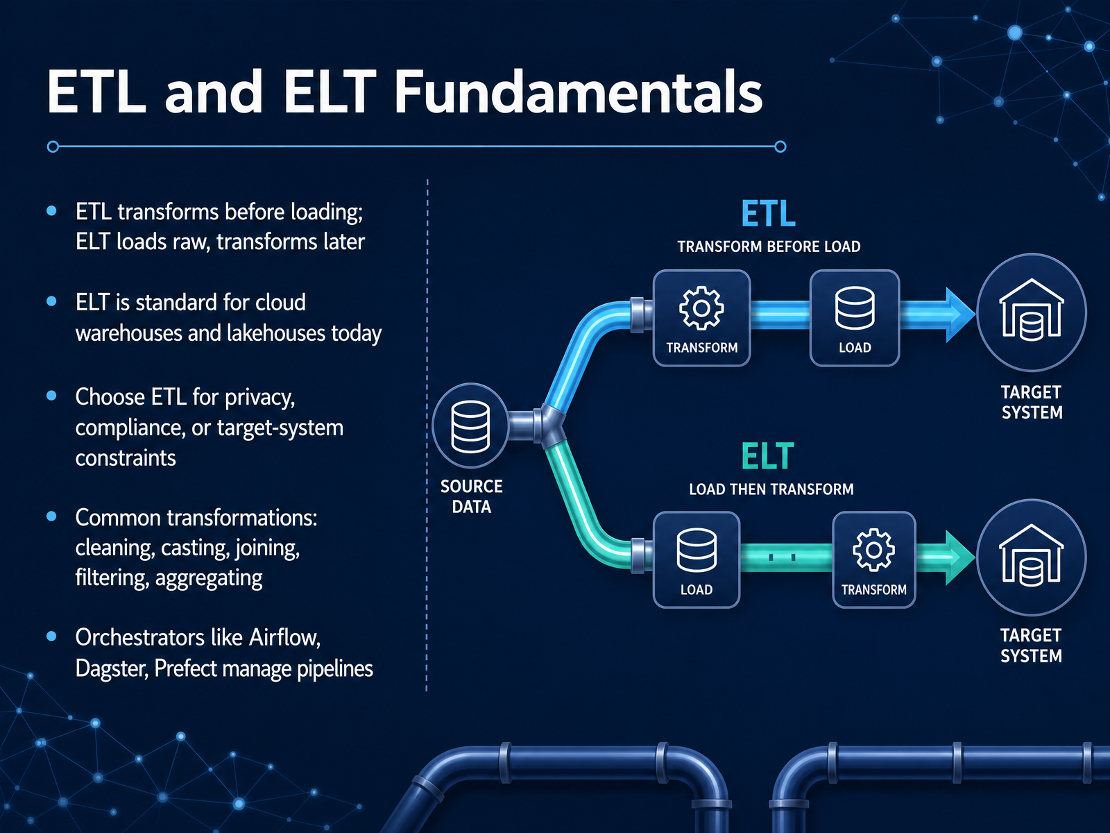 ETL and ELT Fundamentals