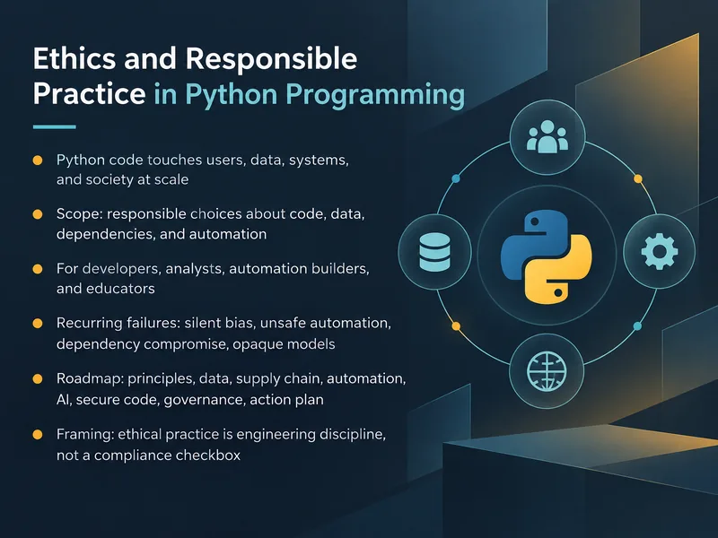 Ethics and Responsible Practice in Python Programming — digital-human course