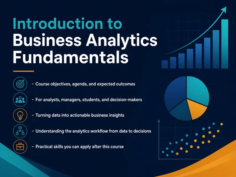 Business Analytics Fundamentals — digital-human course