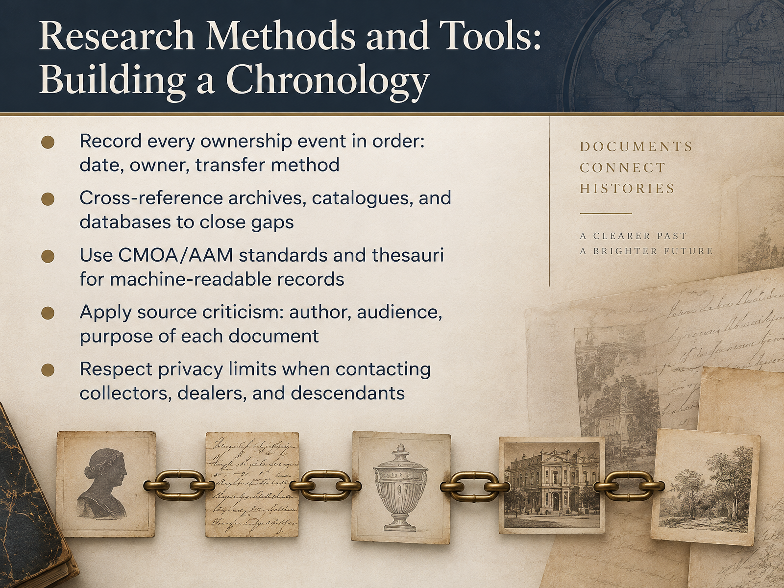 Research Methods and Tools: Building a Chronology