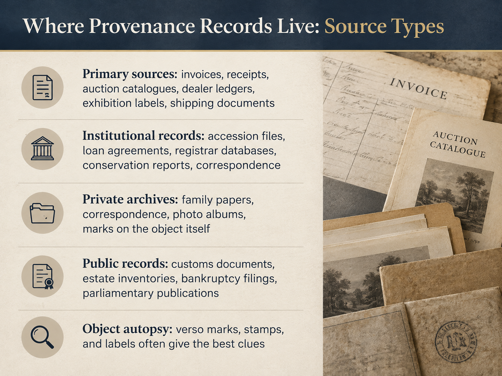 Where Provenance Records Live: Source Types