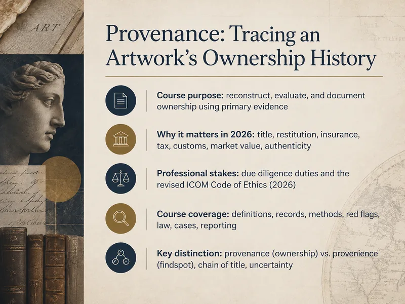 Artwork Ownership History — digital-human course
