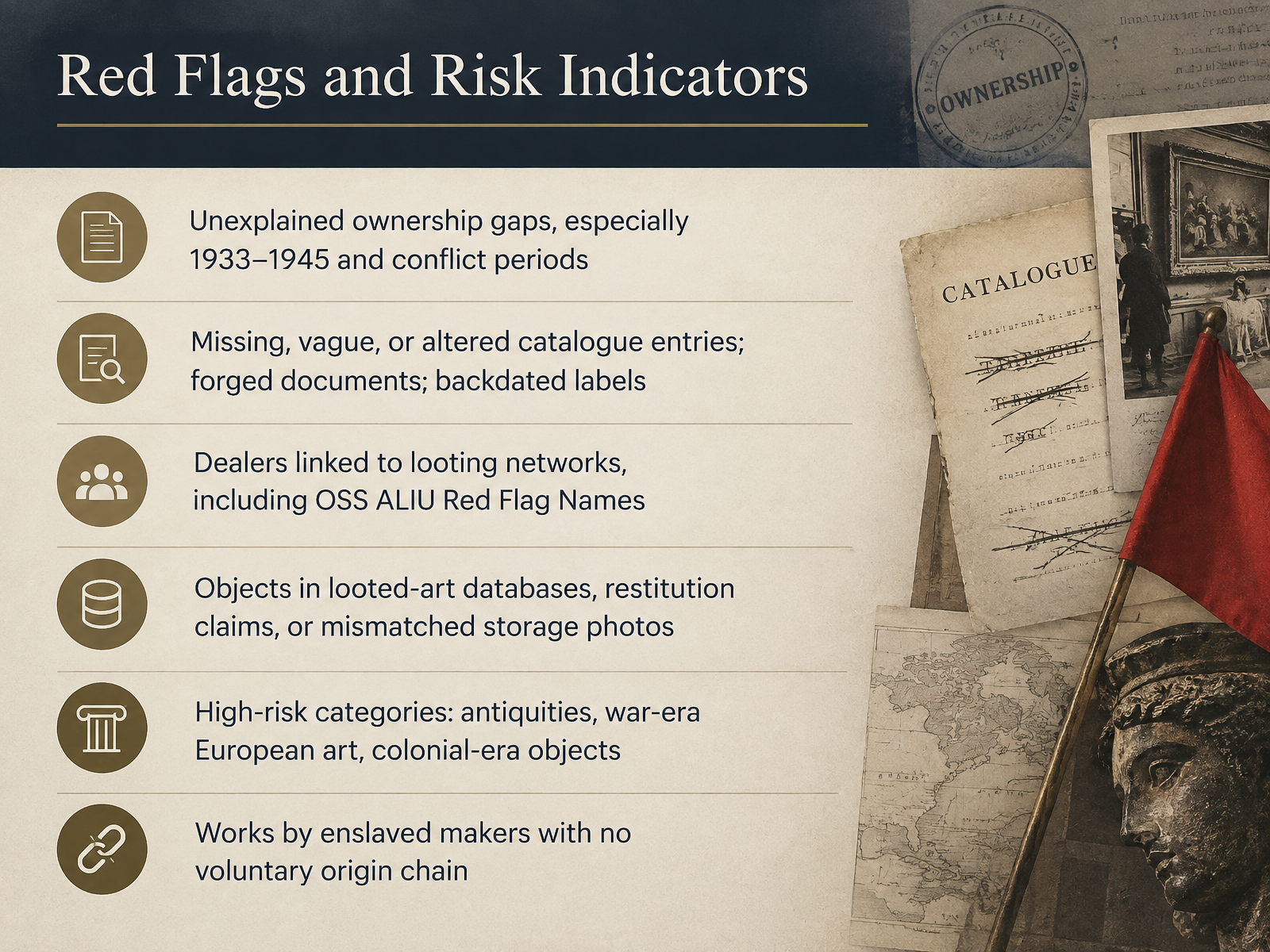 Red Flags and Risk Indicators