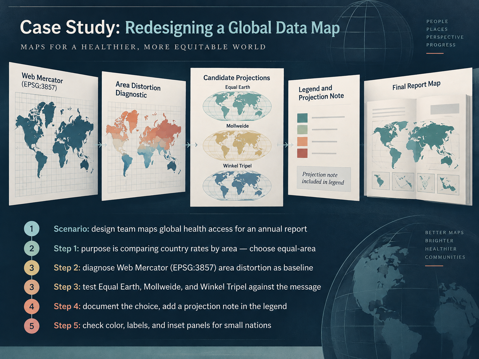 Case Study: Redesigning a Global Data Map