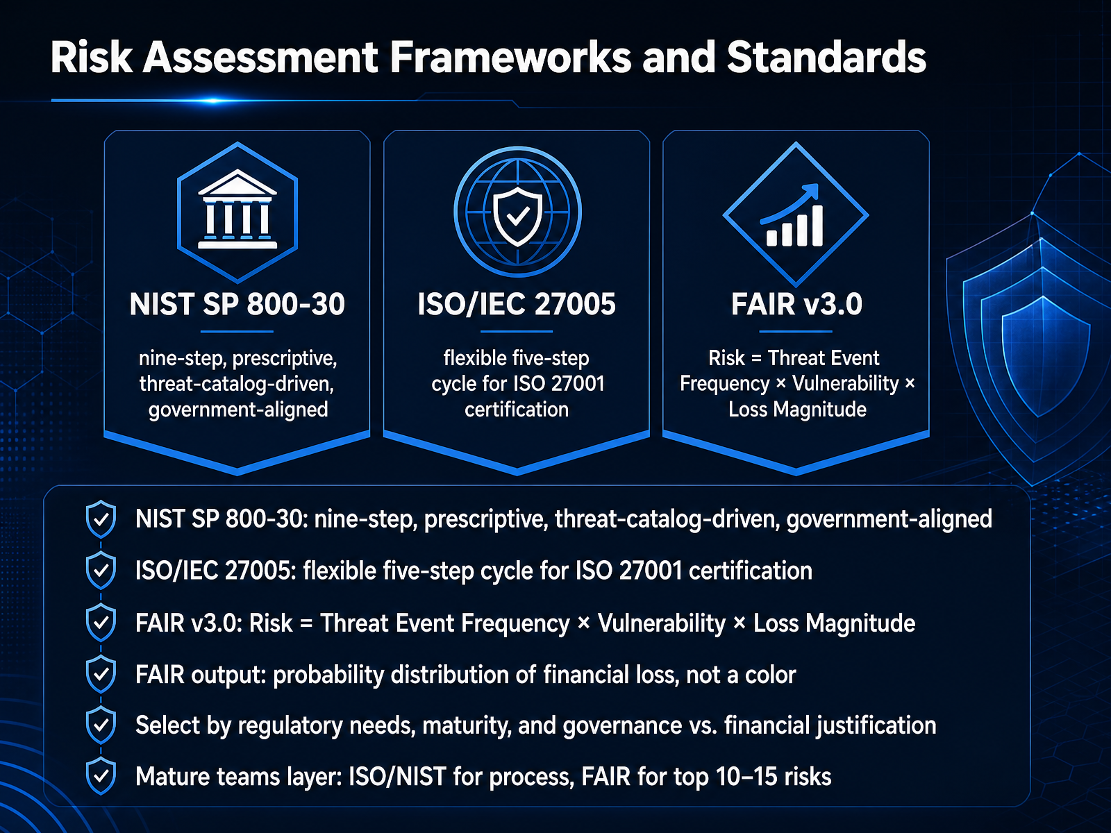Risk Assessment Frameworks and Standards