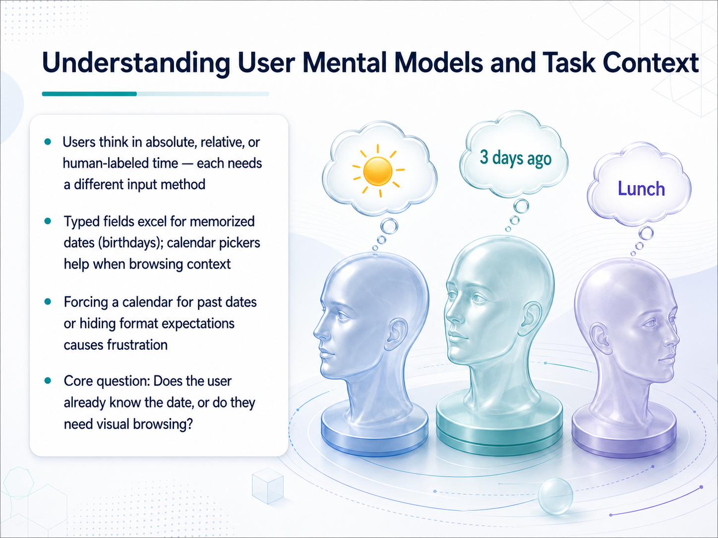 Understanding User Mental Models and Task Context
