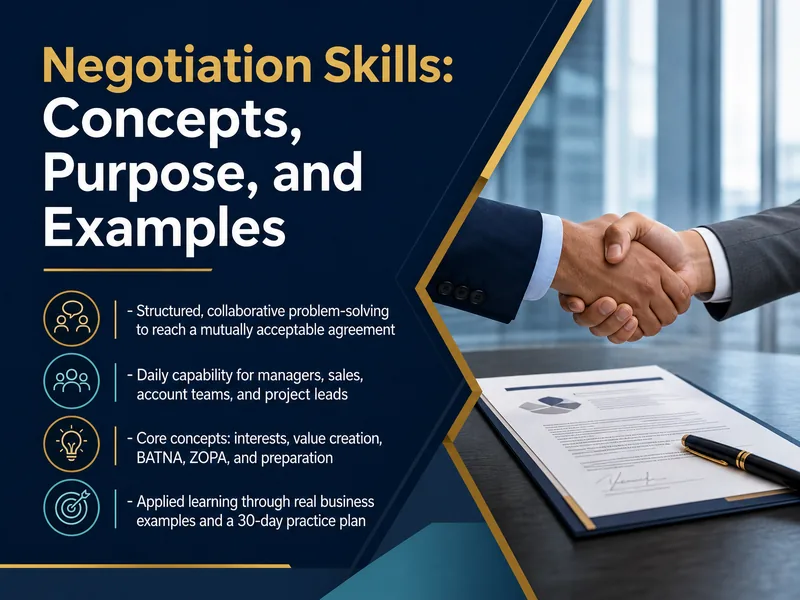 Negotiation Essentials — digital-human course