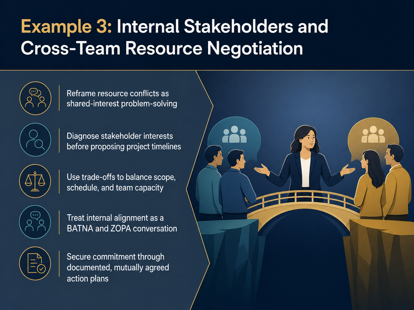 Example 3: Internal Stakeholders and Cross-Team Resource Negotiation