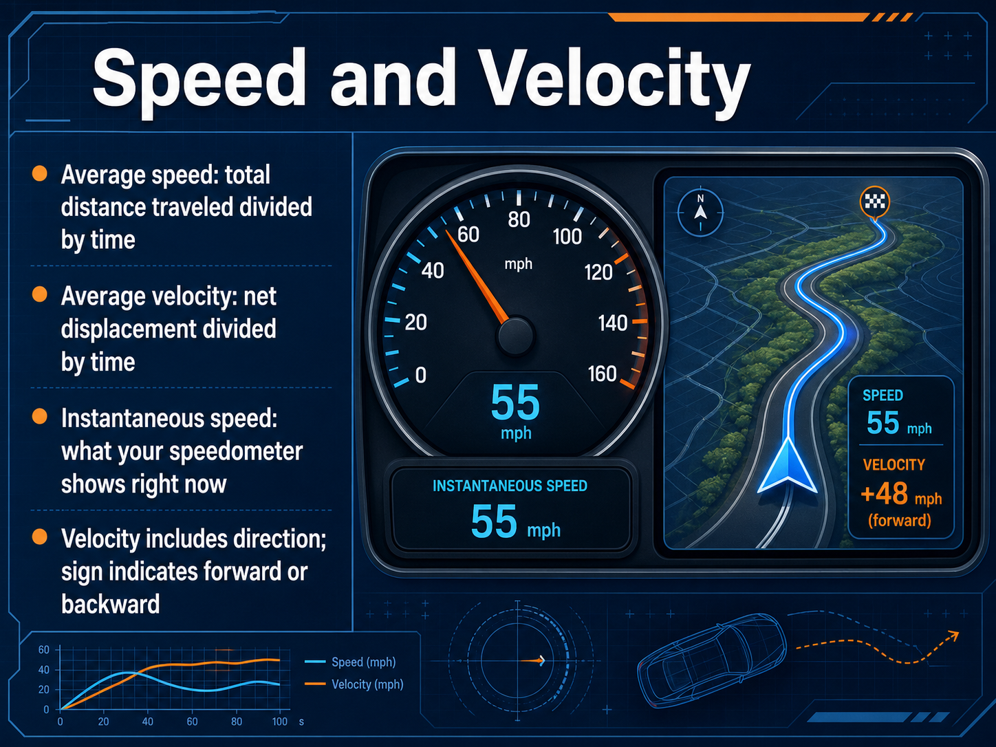 Speed and Velocity