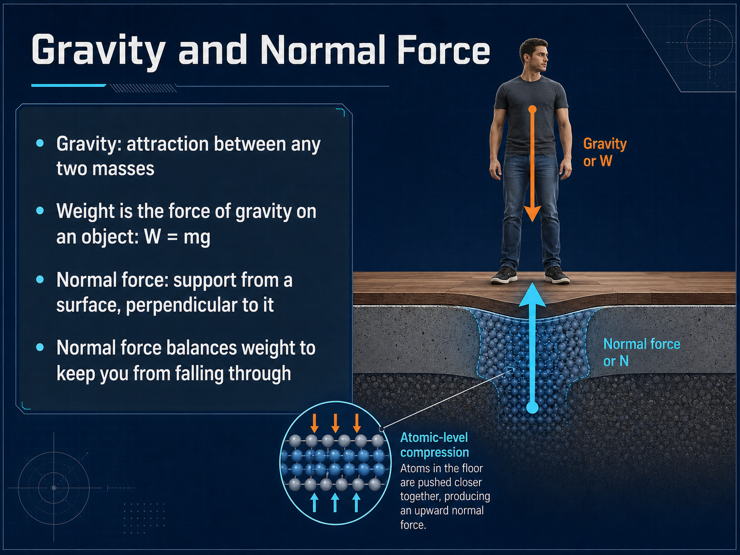 Gravity and Normal Force
