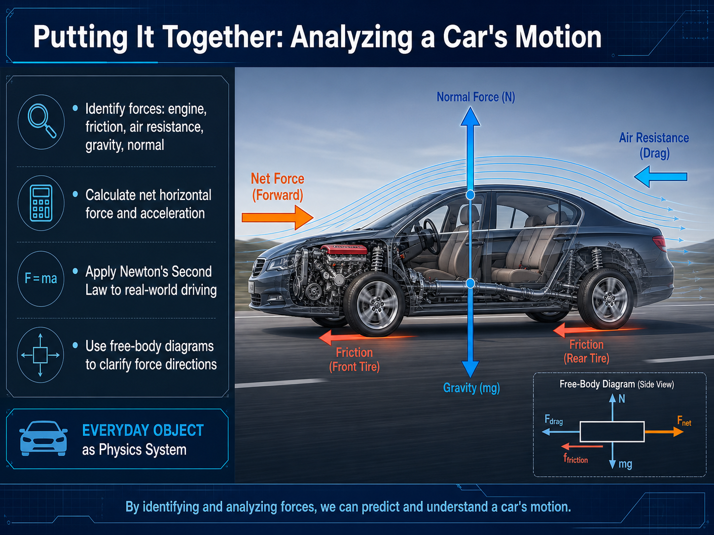 Putting It Together: Analyzing a Car's Motion