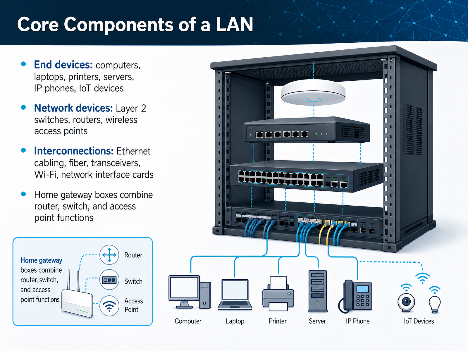 Core Components of a LAN