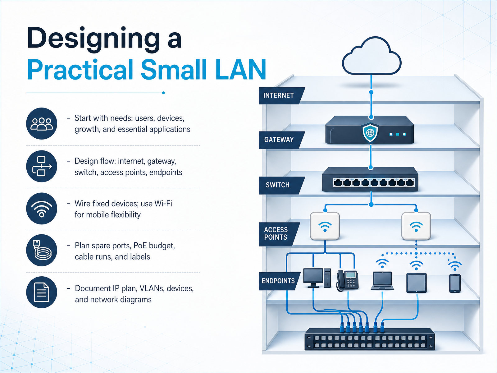 Designing a Practical Small LAN