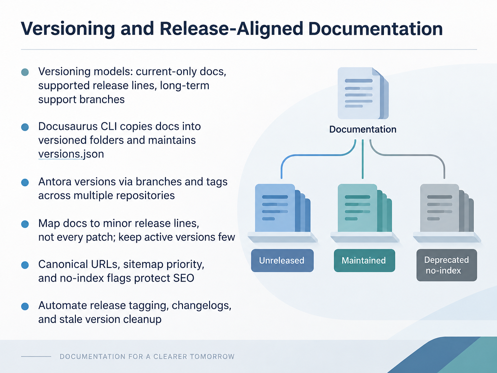Versioning and Release-Aligned Documentation