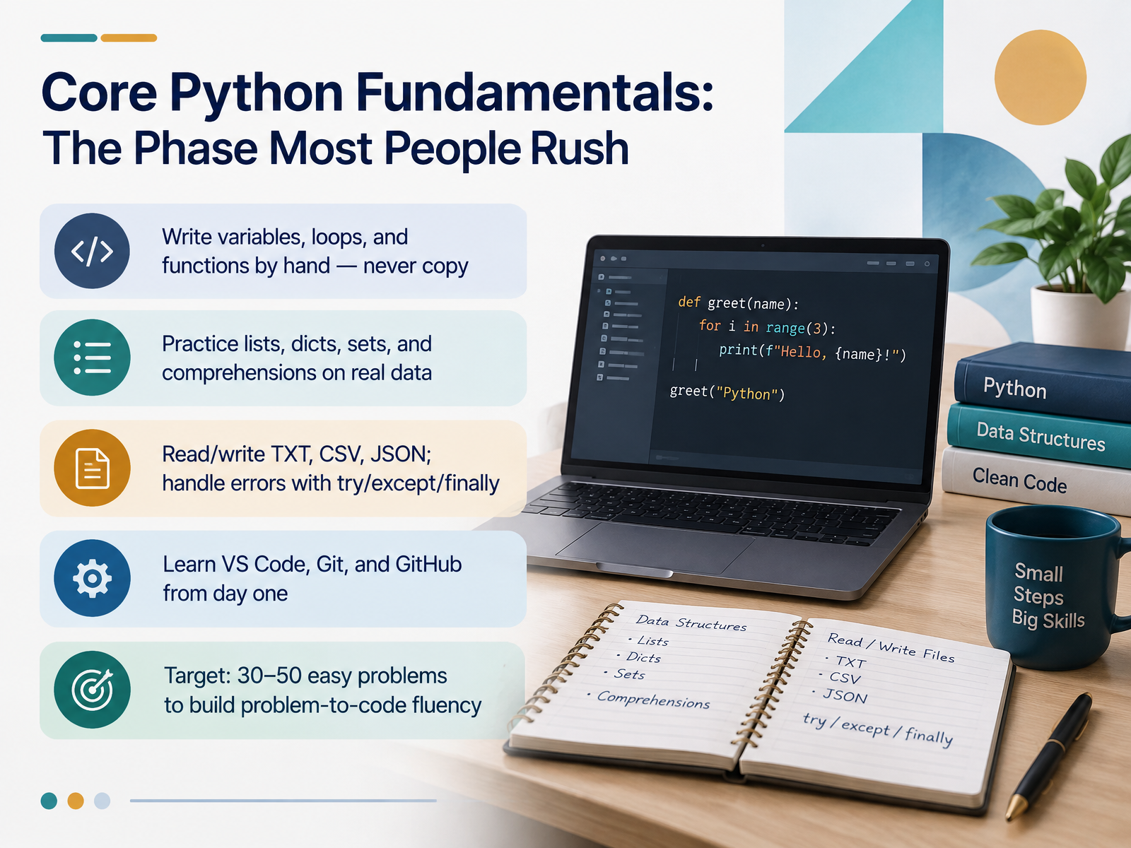 Core Python Fundamentals: The Phase Most People Rush