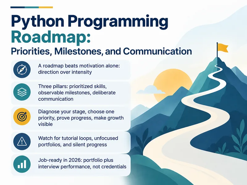 Python Programming Roadmap — digital-human course