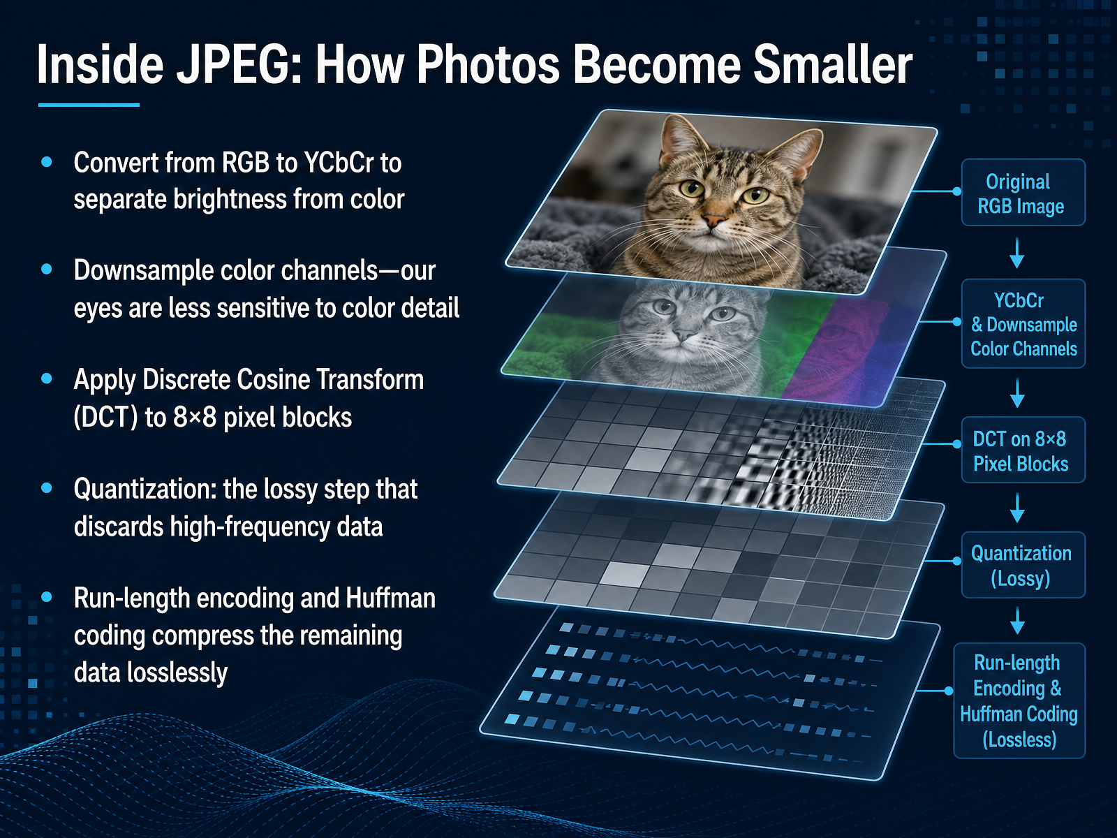 Inside JPEG: How Photos Become Smaller