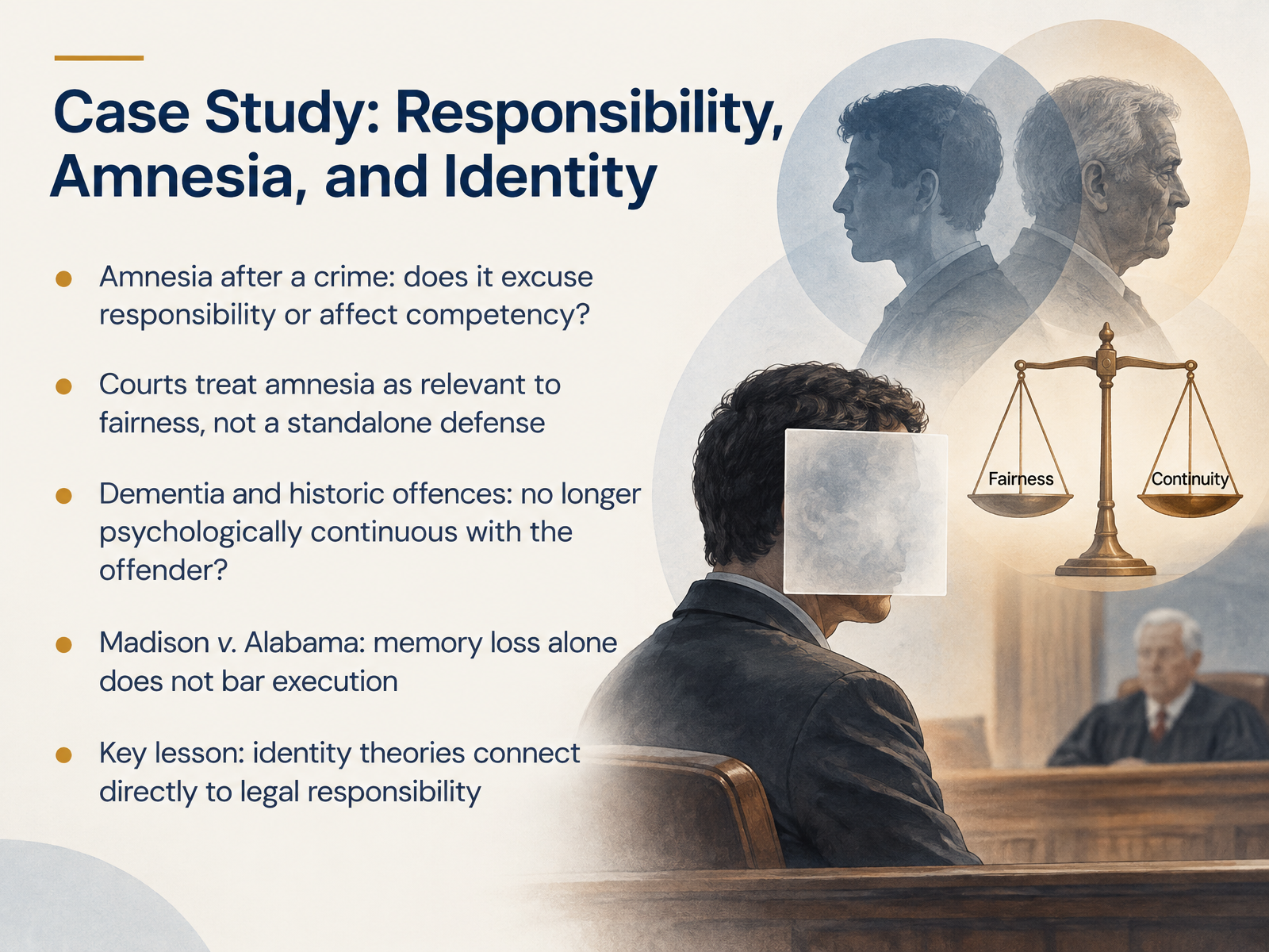 Case Study: Responsibility, Amnesia, and Identity